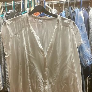 Short sleeve white Old Navy blouse